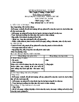 Kế hoạch bài dạy Đạo đức Lớp 1 - Tuần 16 - Năm học 2021-2022 - Trương Thị Phấn