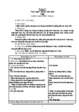 Kế hoạch bài dạy Lớp 2 - Tuần 17 - Năm học 2021-2022 - Văn Thị Hồng Châu