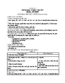 Kế hoạch bài dạy Lớp 3 - Tuần 25 - Năm học 2021-2022 - Nguyễn Thị Ái Như