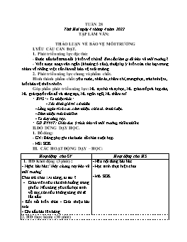 Kế hoạch bài dạy Lớp 3 - Tuần 28 - Năm học 2021-2022 - Nguyễn Thị Ái Như