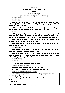 Kế hoạch bài dạy Lớp 4 - Tuần 3 - Năm học 2021-2022 - Nguyễn Thị Mai Liễu