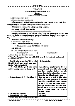 Kế hoạch bài dạy Lớp 5 - Tuần 30 - Năm học 2021-2022 - Trần Thị Nhật Bích
