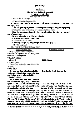 Kế hoạch bài dạy Lớp 5 - Tuần 32 - Năm học 2021-2022 - Trần Thị Nhật Bích
