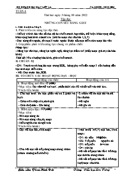 Kế hoạch bài dạy Lớp 5 - Tuần 4 - Năm học 2022-2023 - Phan Minh Đức