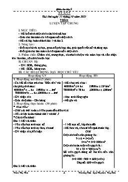 Kế hoạch bài dạy Lớp 5 - Tuần 5 - Năm học 2021-2022 - Trần Thị Thu