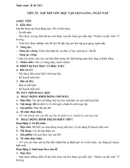 Giáo án Hoạt động trải nghiệm 6 - Tuần 13 - Năm học 2023-2024