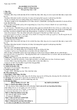 Giáo án Khoa học tự nhiên 8 (Kết nối tri thức) - Tuần 32 - Năm học 2023-2024