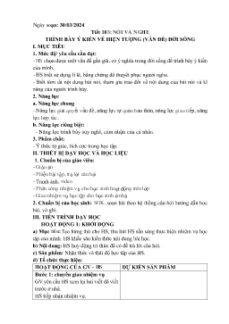 Giáo án Ngữ văn 6 - Tuần 31 - Năm học 2023-2024