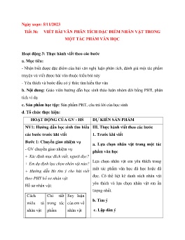 Giáo án Ngữ văn 7 - Tuần 10 - Năm học 2023-2024