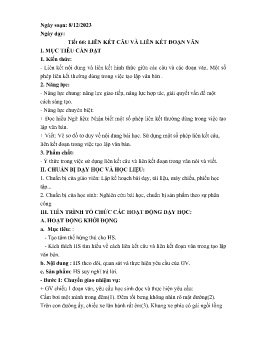 Giáo án Ngữ văn 9 - Tuần 15, Tiết 66-70