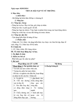 Giáo án Vật lí 9 - Tuần 27 - Năm học 2023-2024